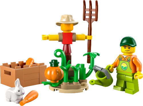 Farm Garden & Scarecrow