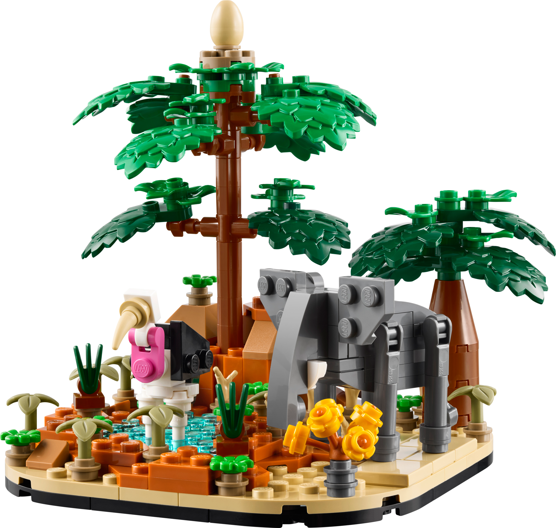 African Savanna Diorama