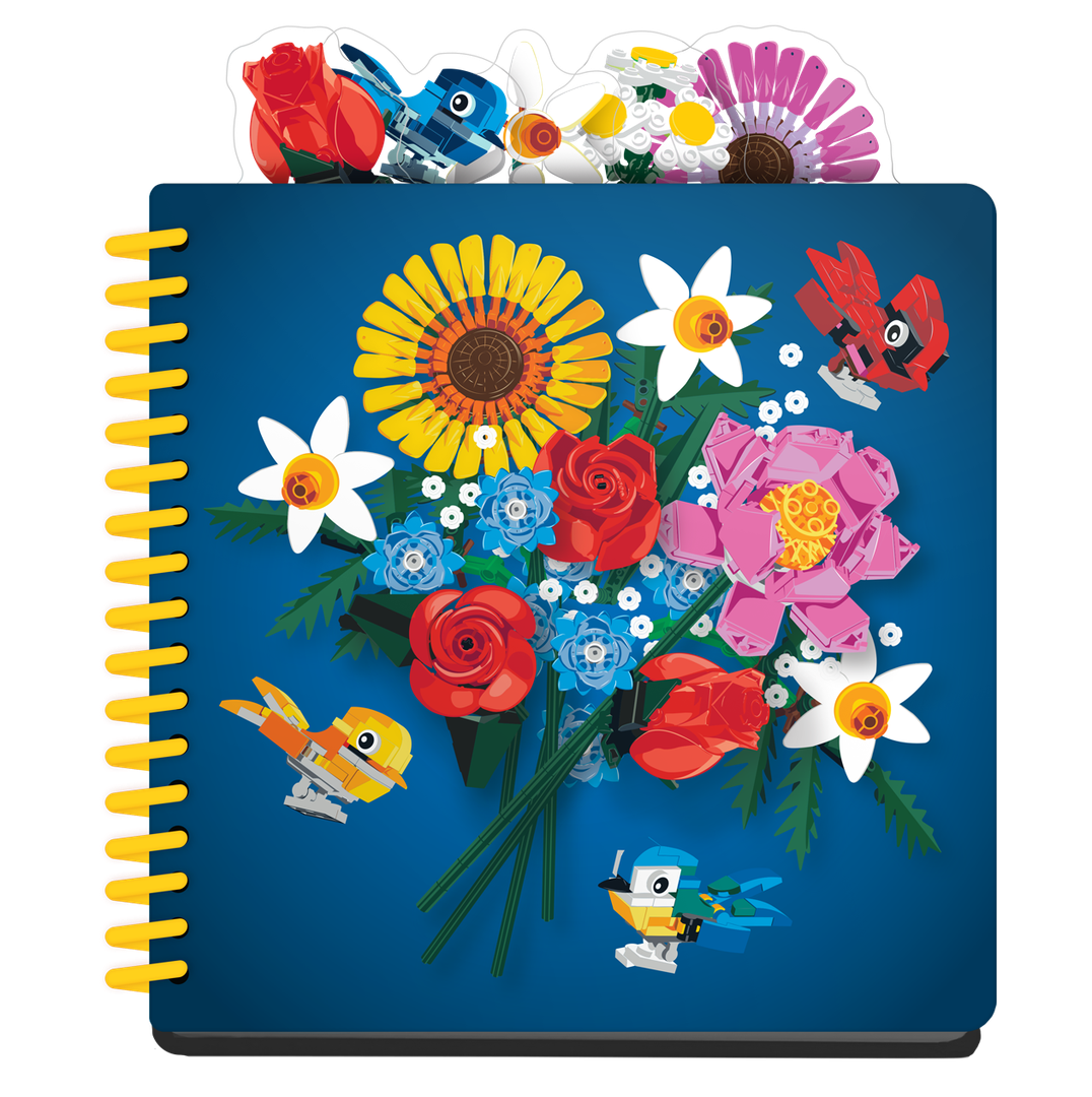 Botanical Tab Notebook