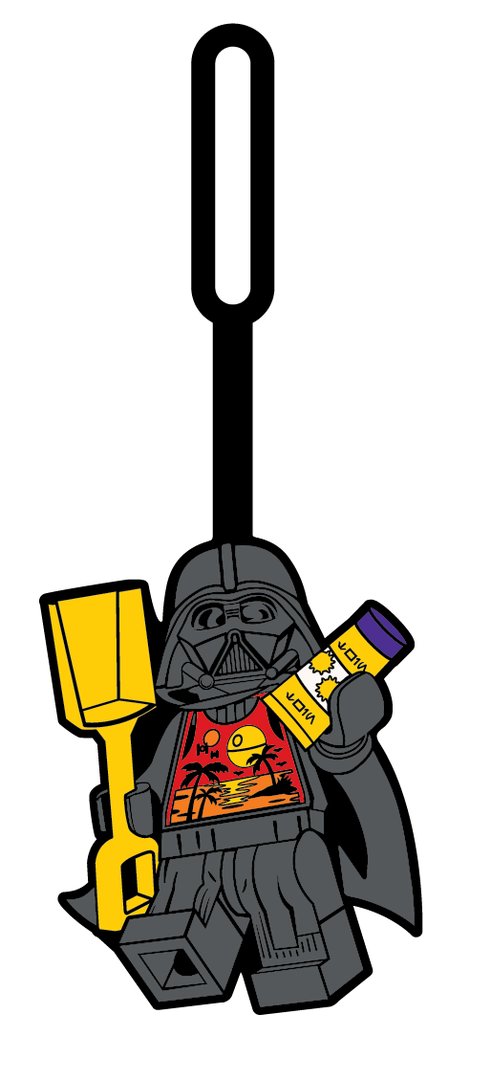 Darth Vader Vacation Bag Tag