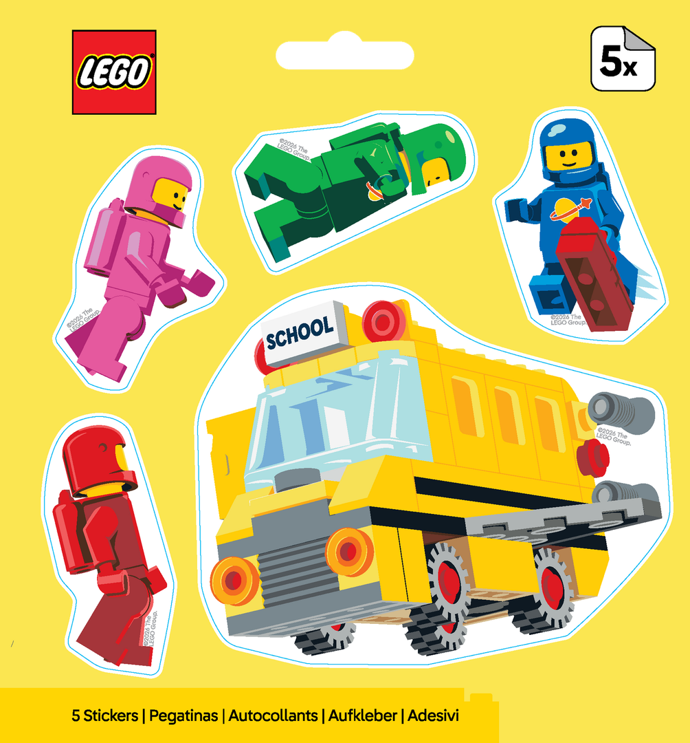 Space Bus Stickers
