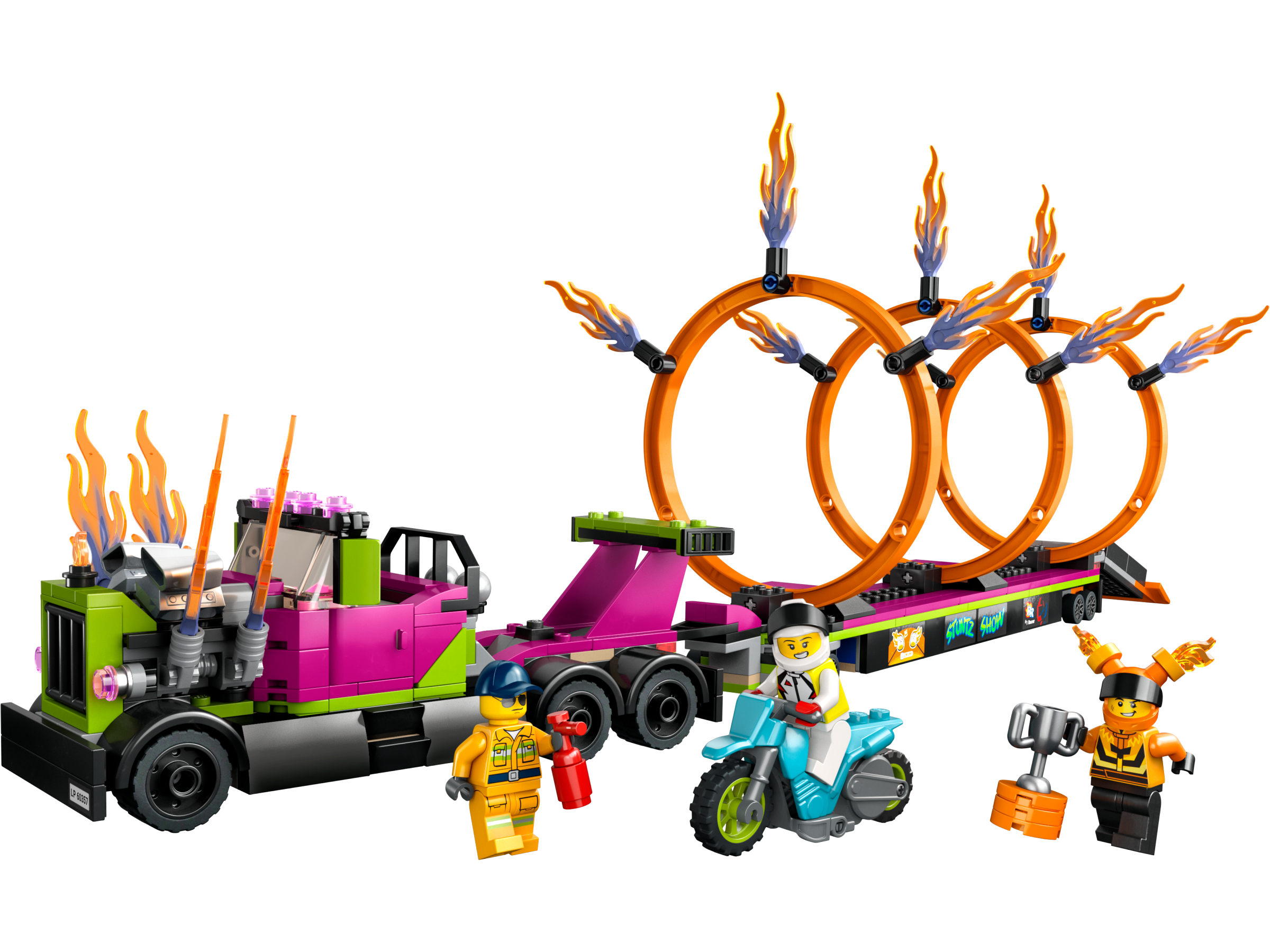Stunt Truck & Ring of Fire Challenge