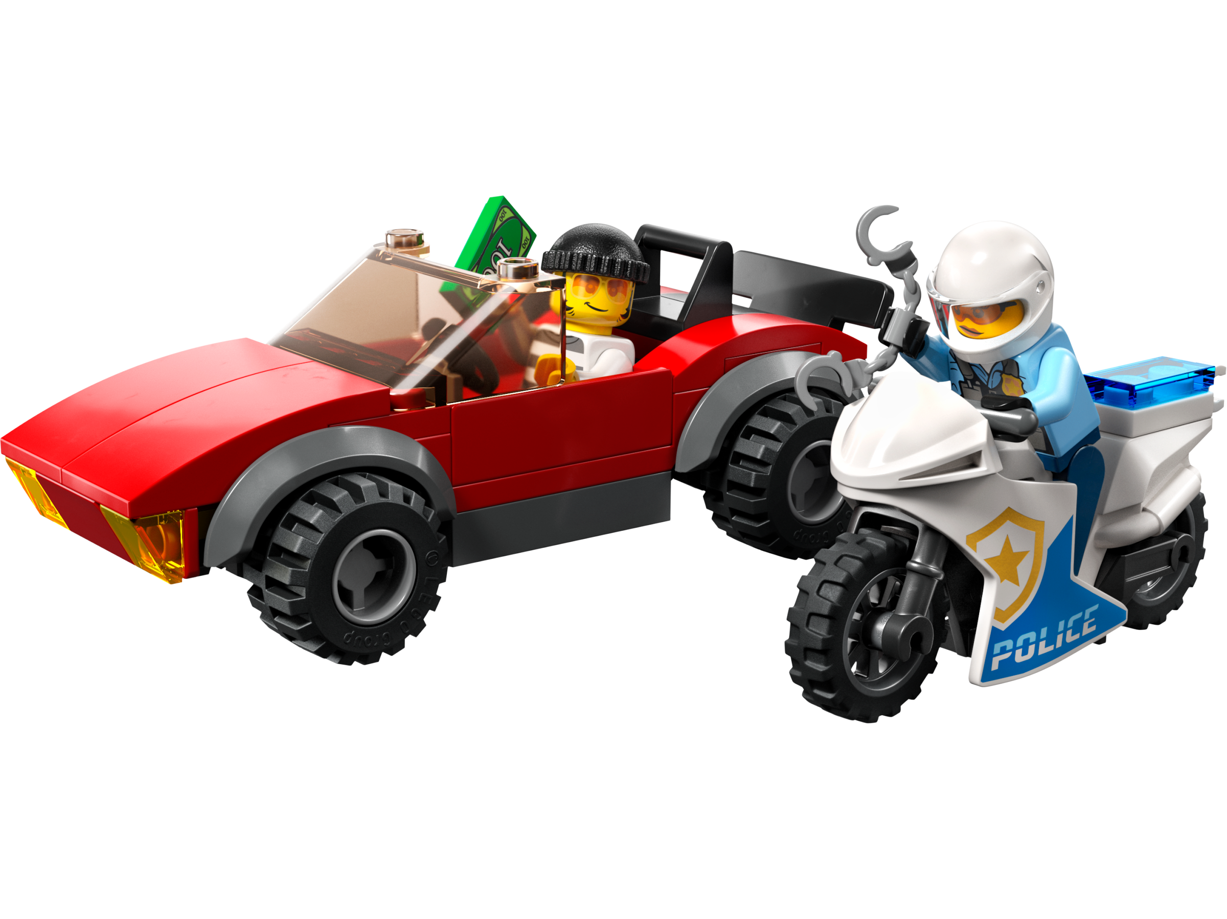 Police Bike Car Chase