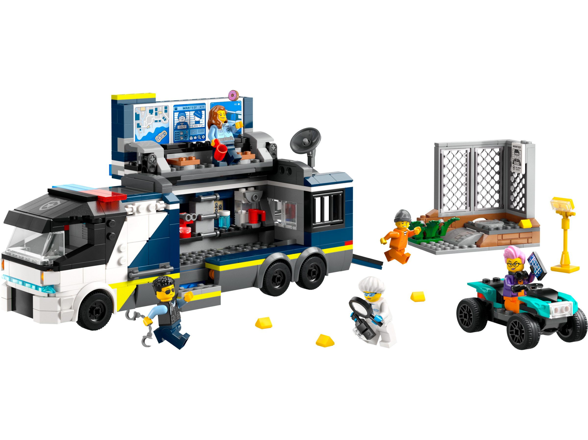 Police Mobile Crime Lab Truck