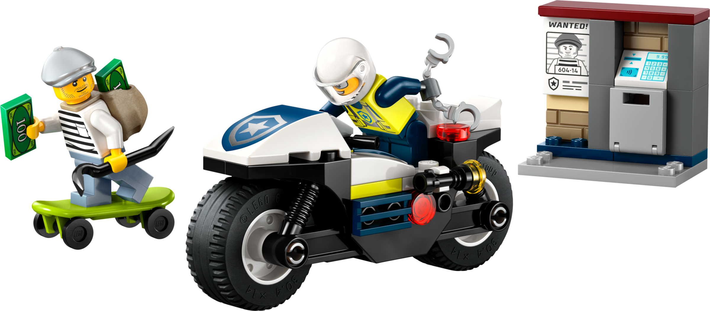 Police Motorcycle chase