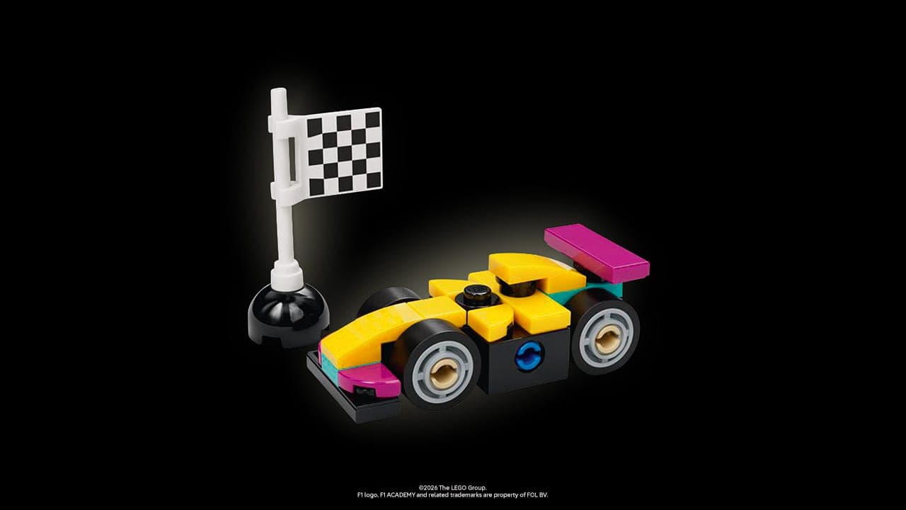 F1 ACADEMY LEGO Race Car