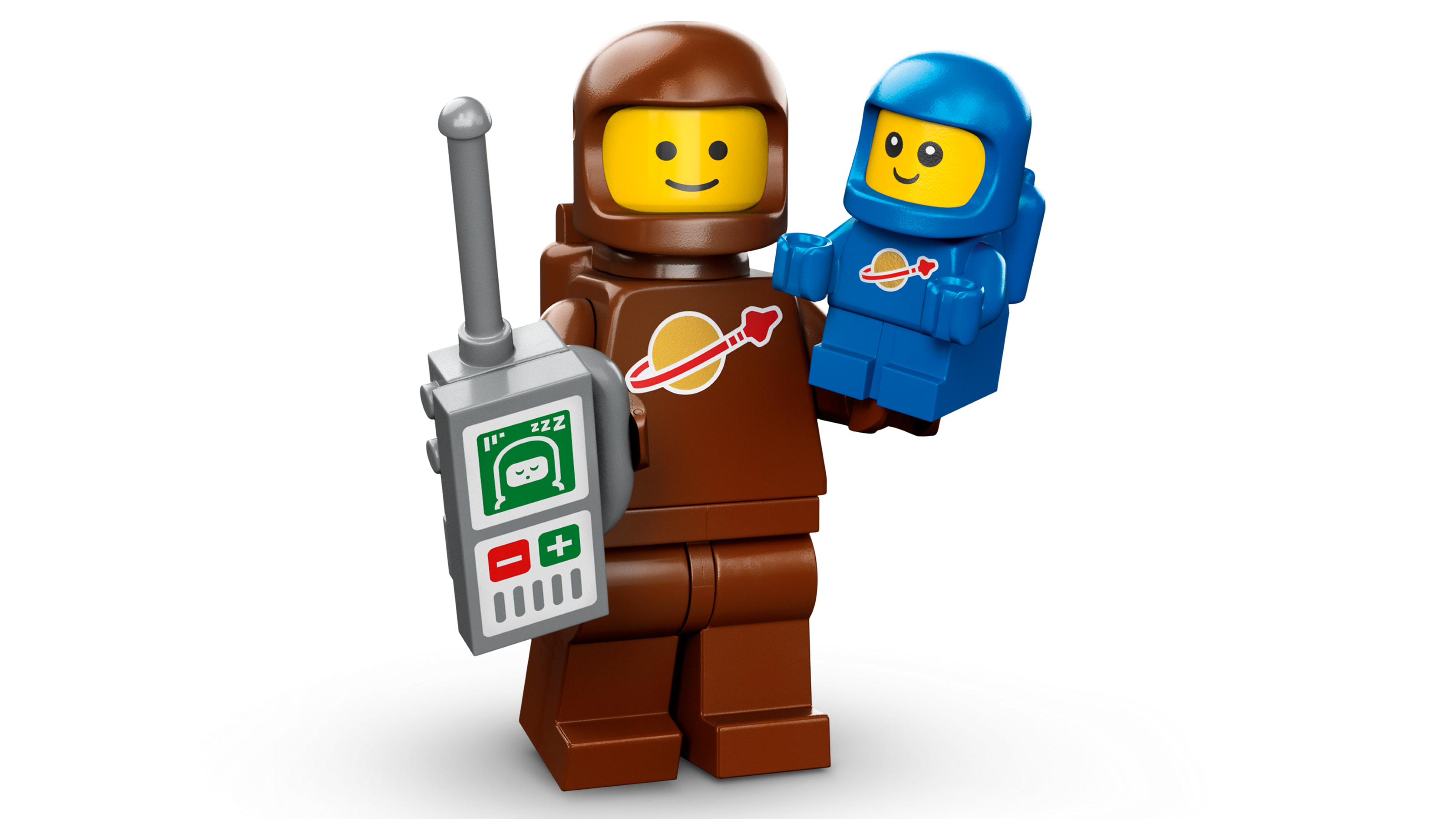 Brown Astronaut and Spacebaby