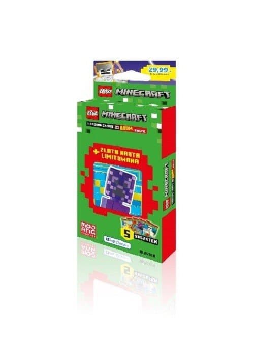 Minecraft Trading Cards Series 2: Boom-Bastic - Eco-Blister (Polish Version)