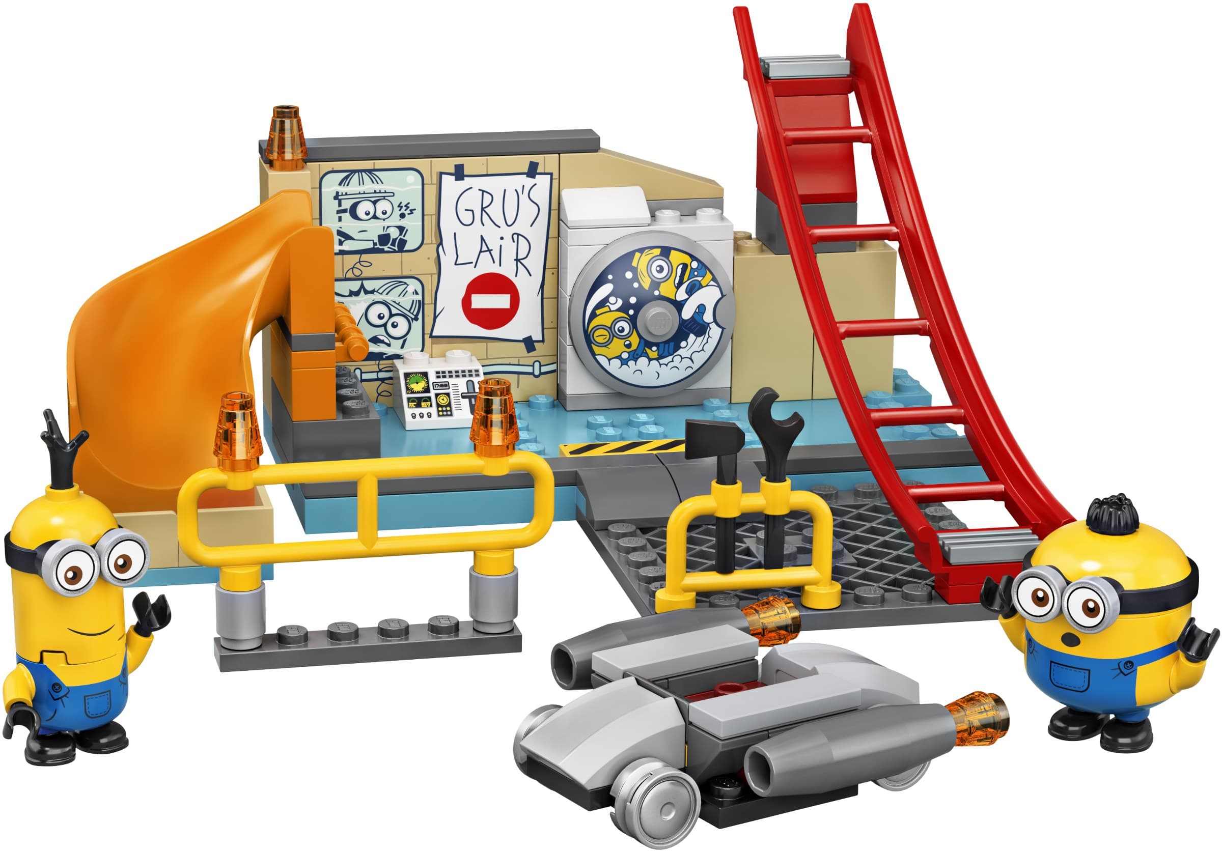 Minions in Gru's Lab
