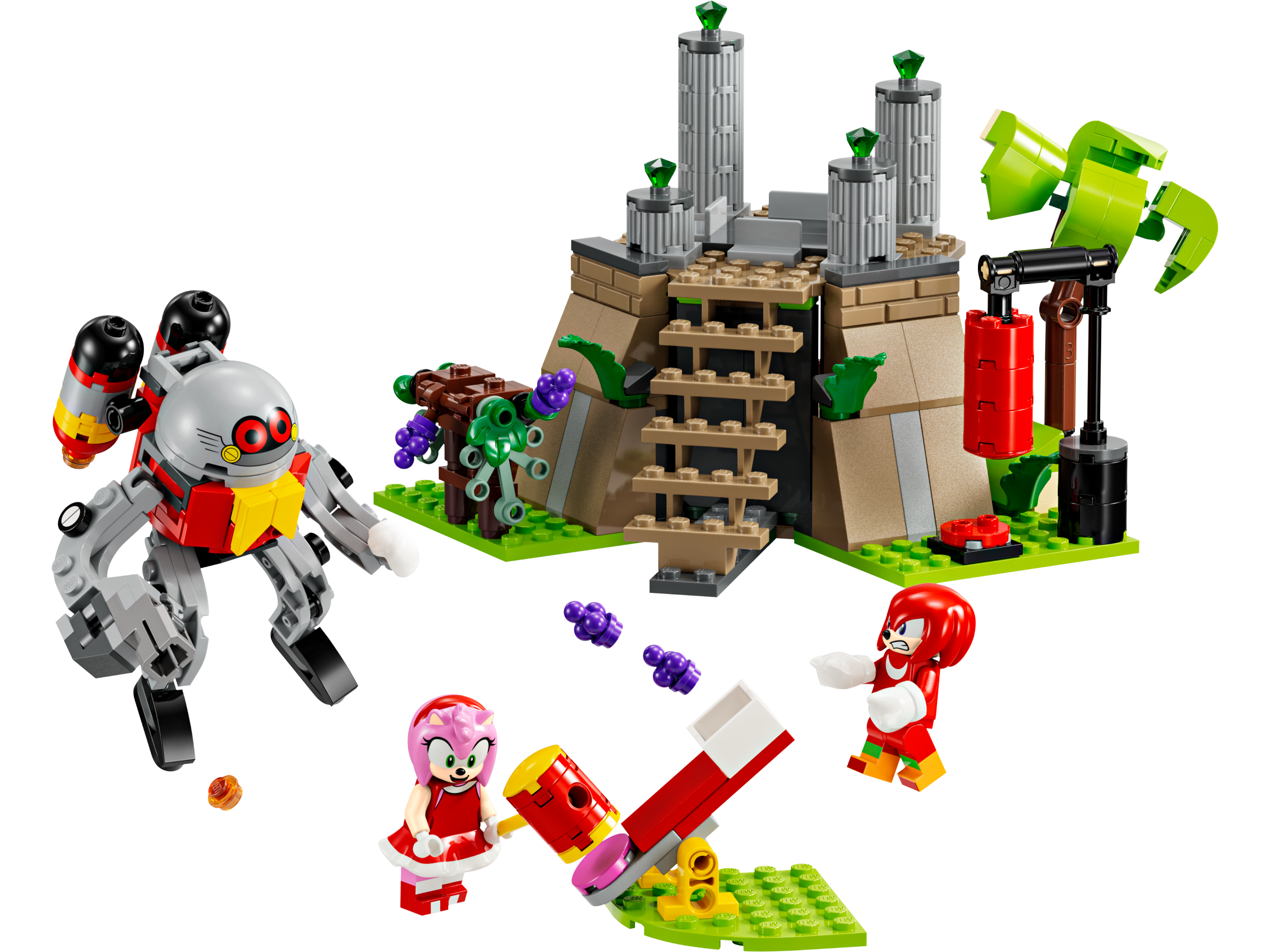 Knuckles and the Master Emerald Shrine