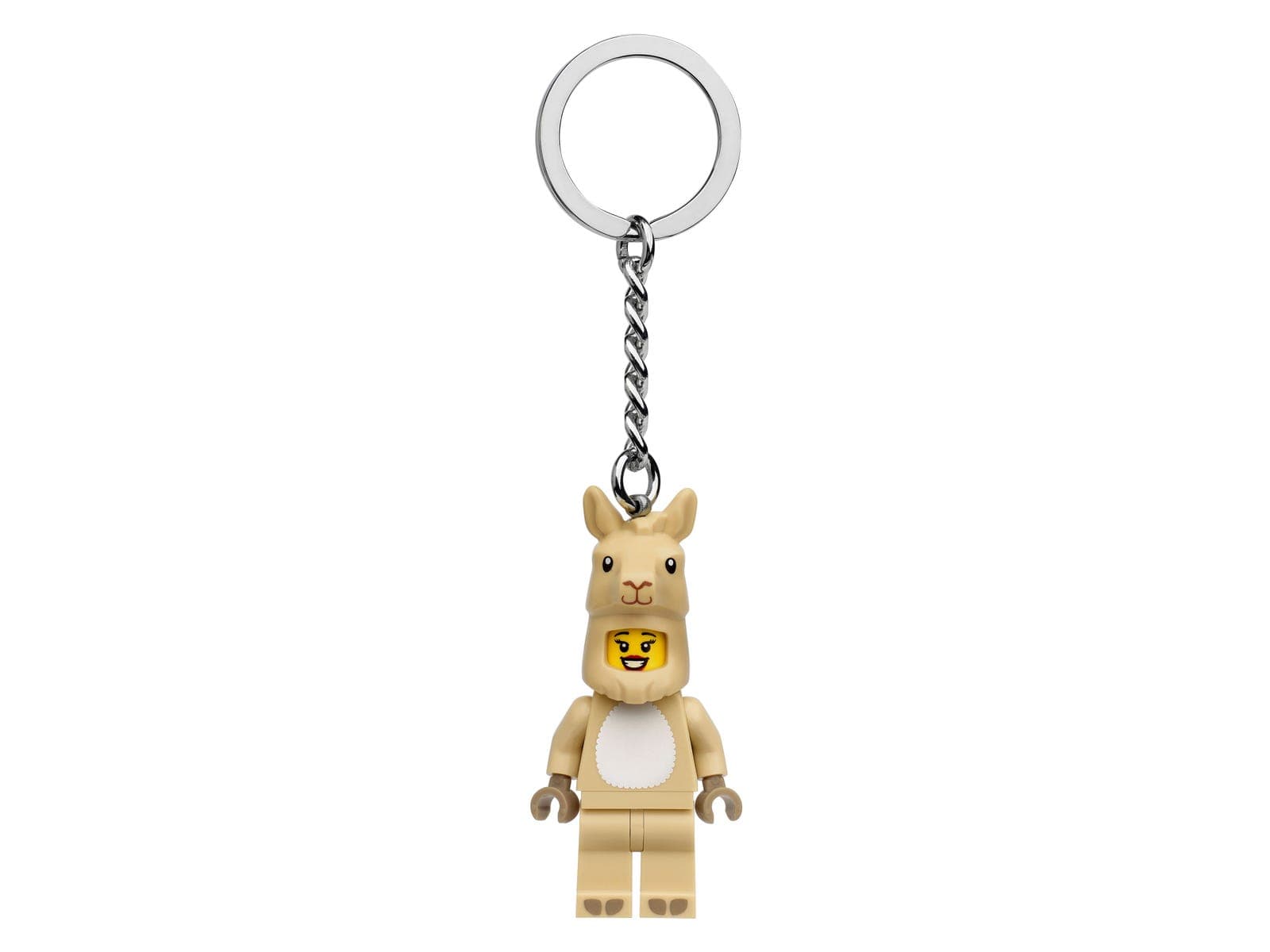 Llama Girl Key Chain