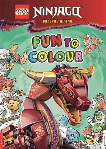 Ninjago: Dragons Rising: Fun to Colour