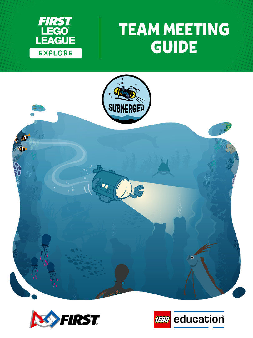 SUBMERGED Team Meeting Guide (FLL Explore)