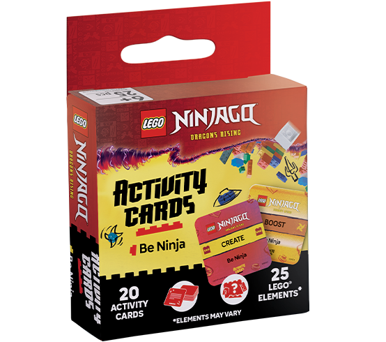 Ninjago: Dragons Rising: Activity Cards: Be Ninja