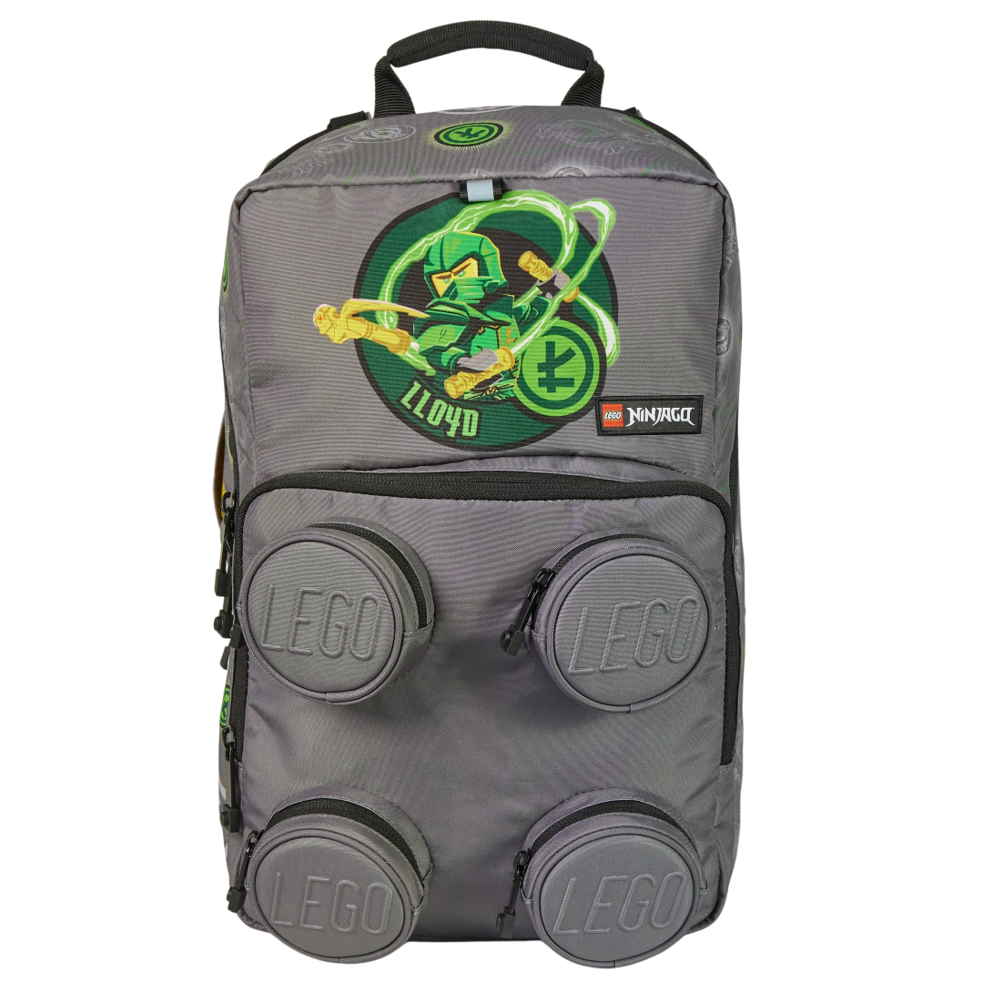 Ninjago Lloyd 2 x 2 Brick Backpack