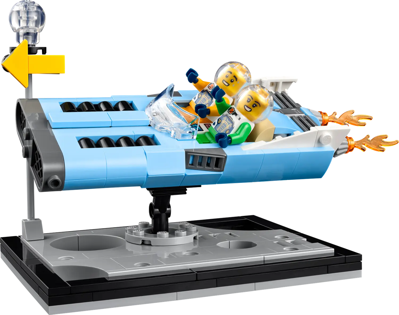 Flying Moon Car