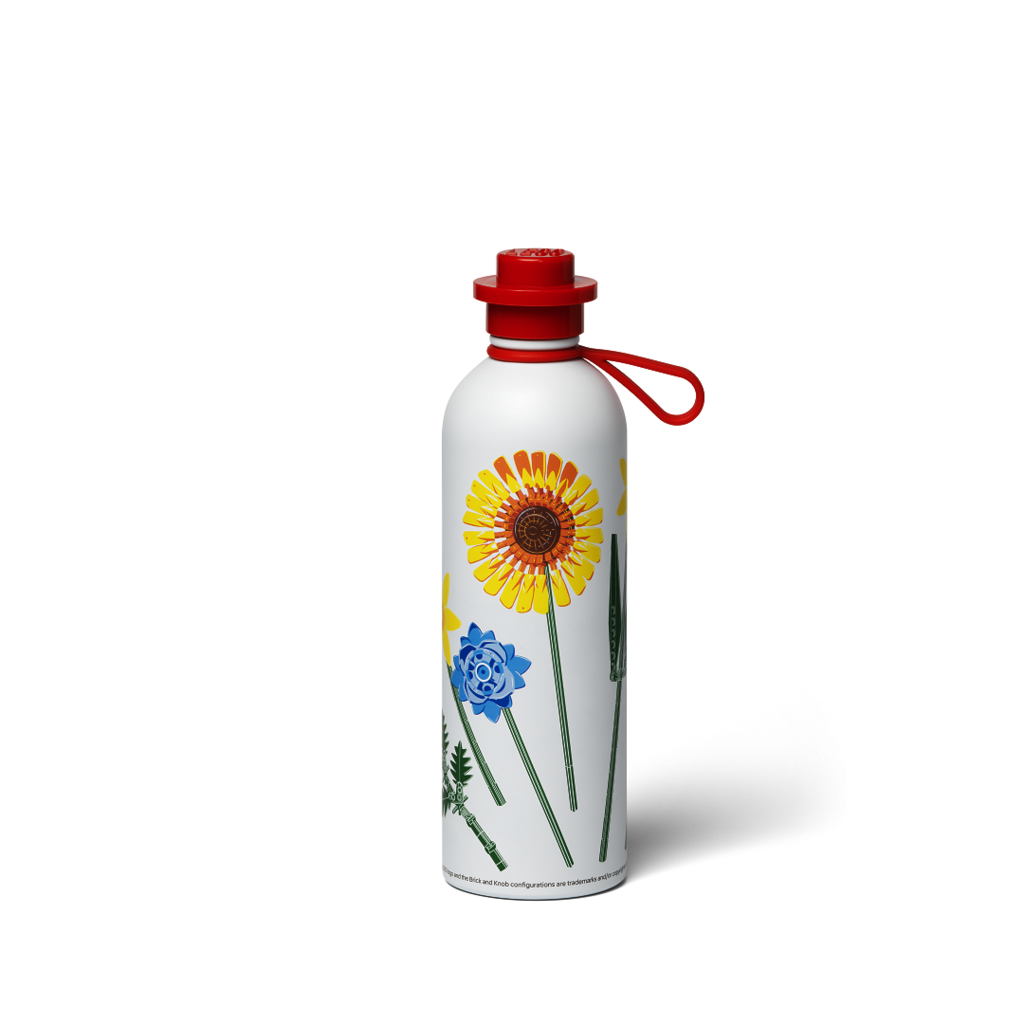 Spring Flowers Steel Bottle