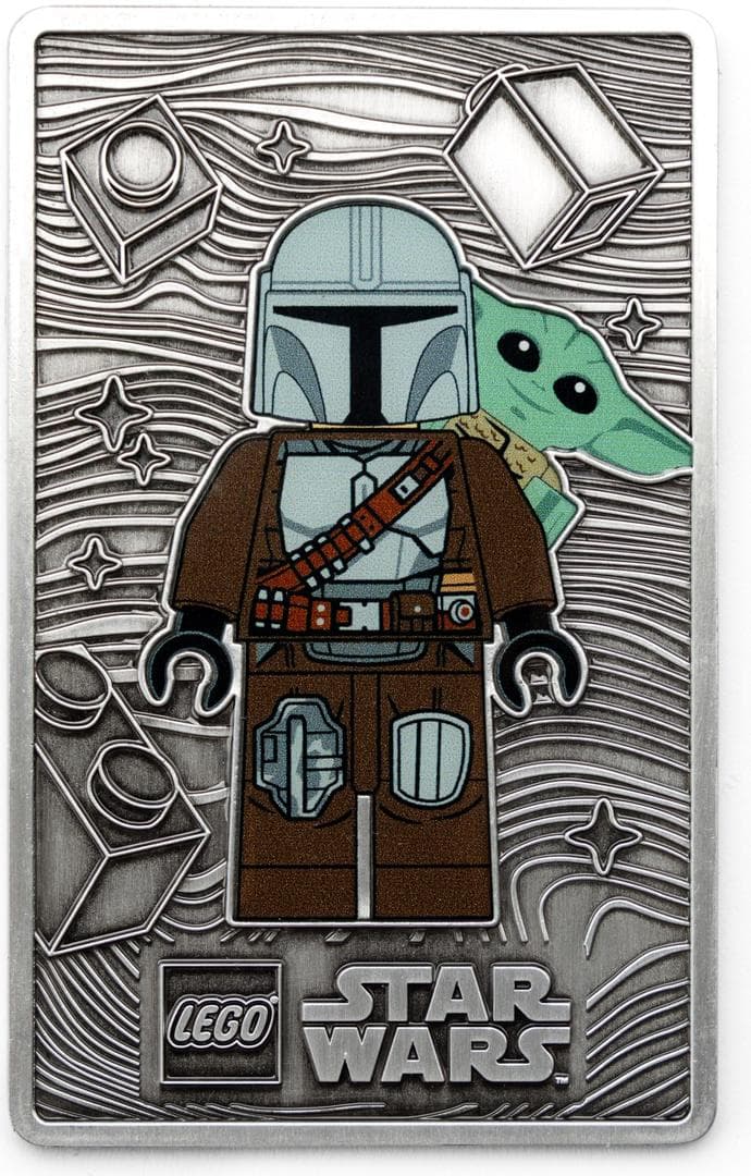 The Mandalorian and Grogu Metal Card