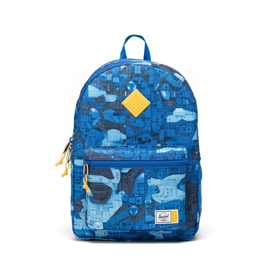 Herschel Heritage Youth Backpack - Abstract Bricks Blue