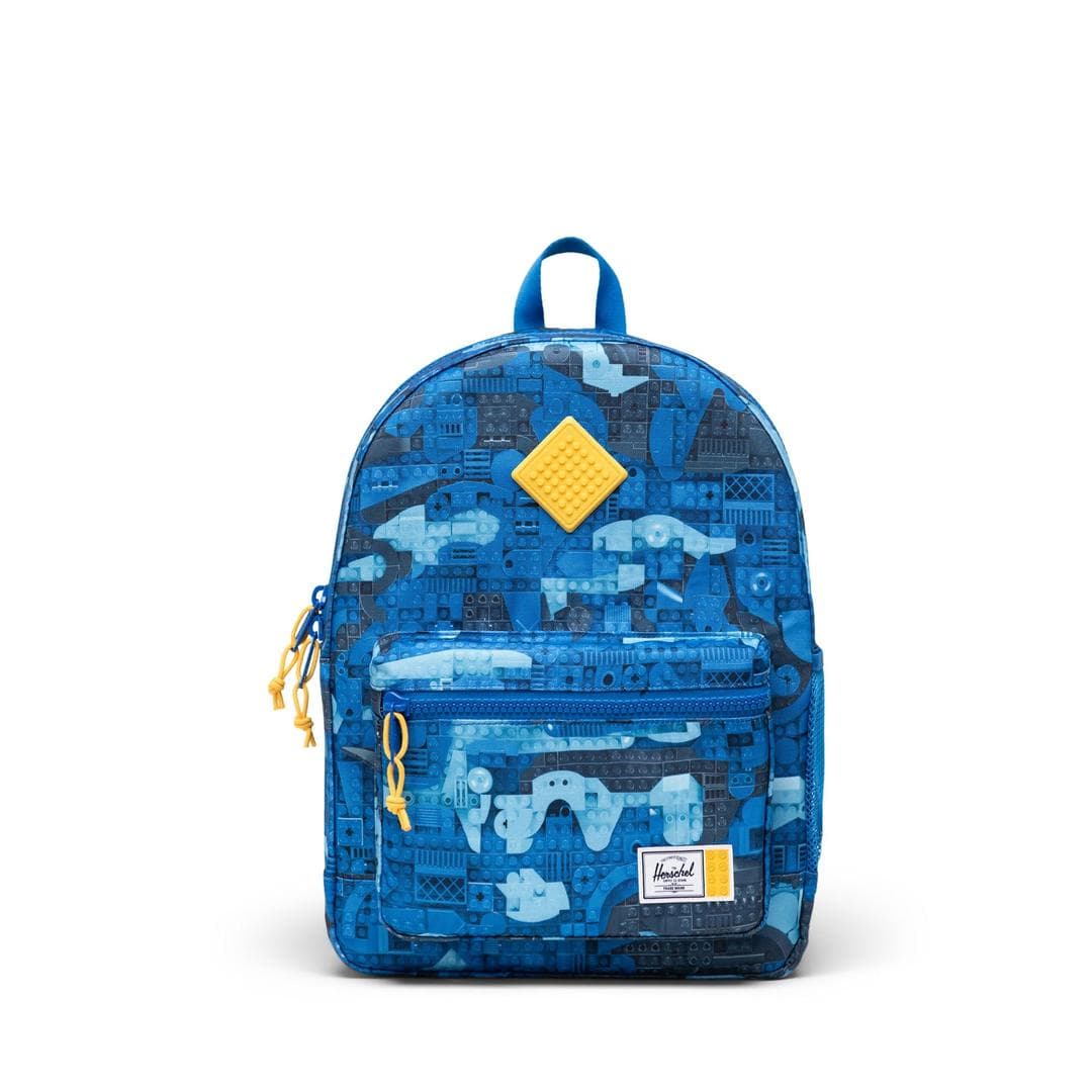 Herschel Heritage Kids Backpack - Abstract Bricks Blue