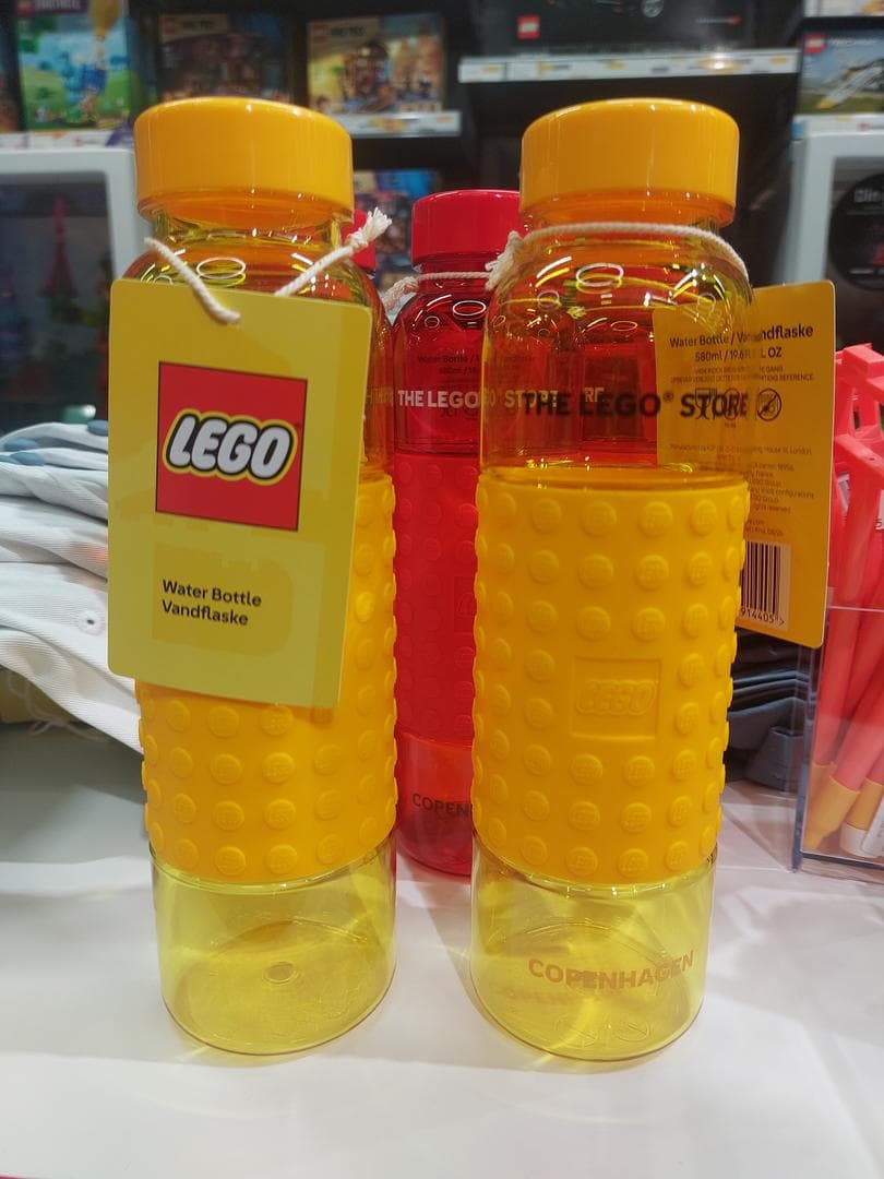 Copenhagen Water Bottle - Yellow-Orange