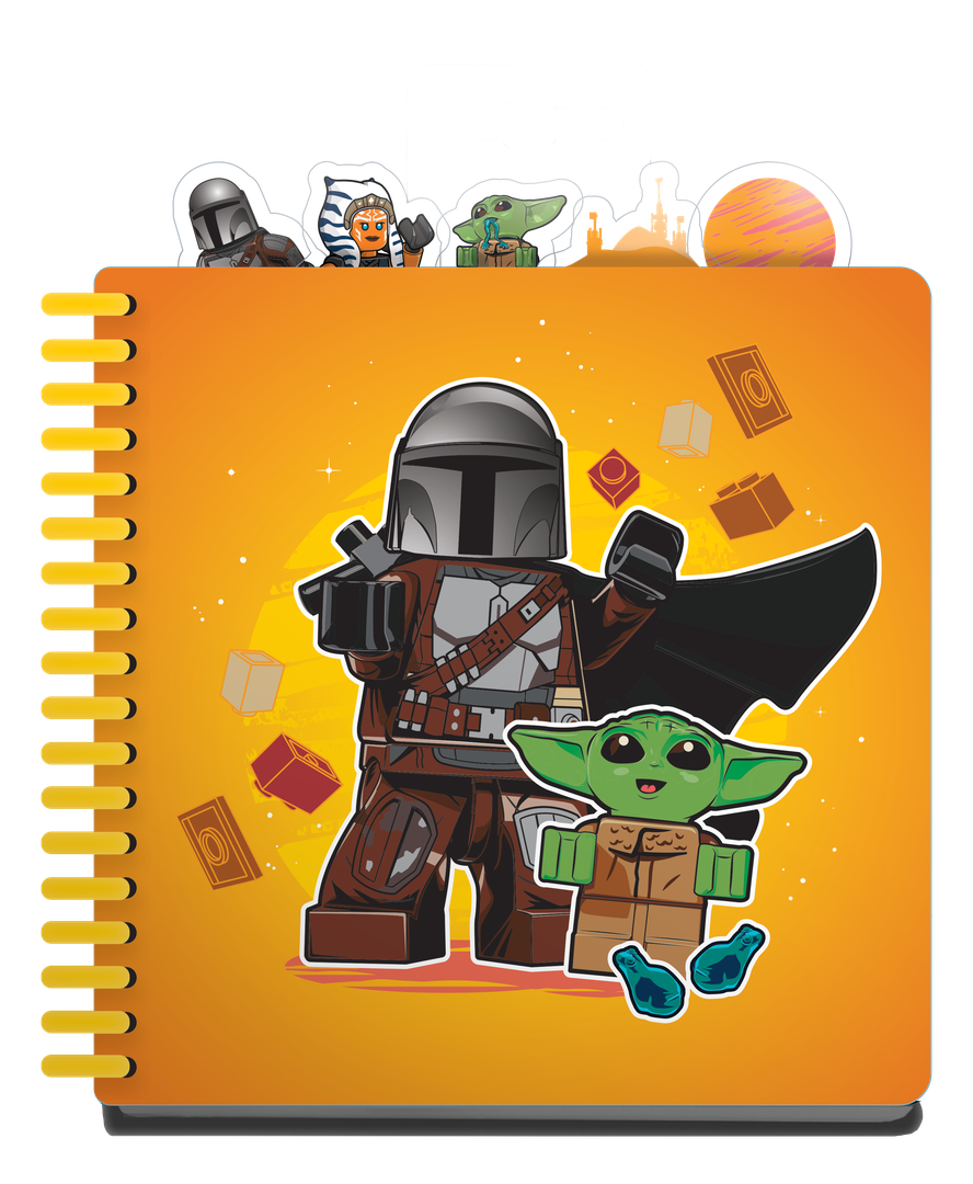 Star Wars The Mandalorian and Grogu Tab Notebook