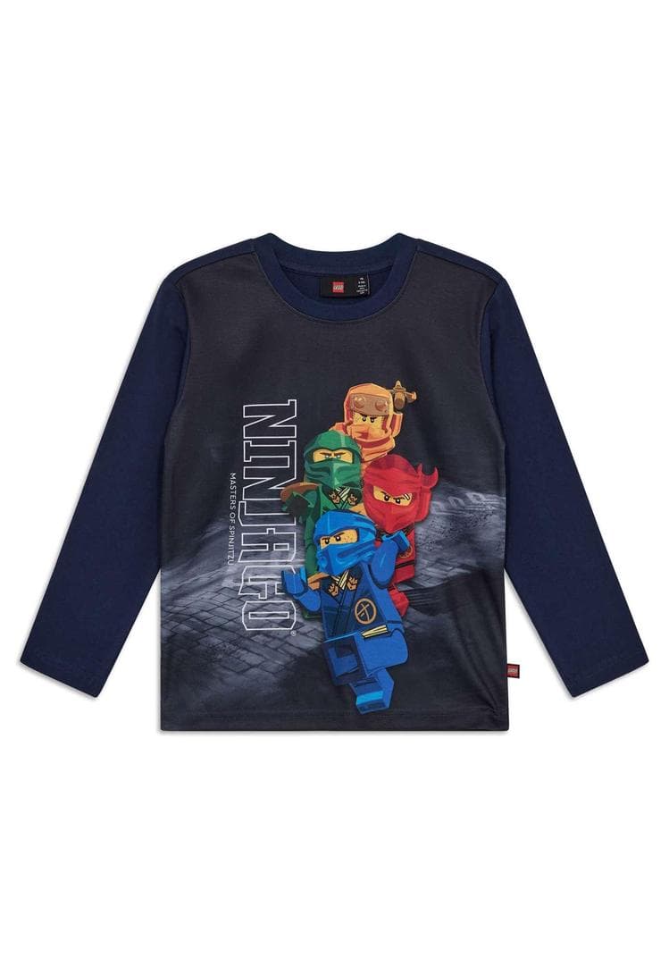 Ninjago Masters of Spinjitzu Long Sleeve T-Shirt - Dark Navy