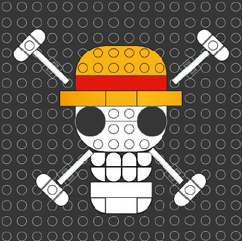 Jolly Roger Mosaic
