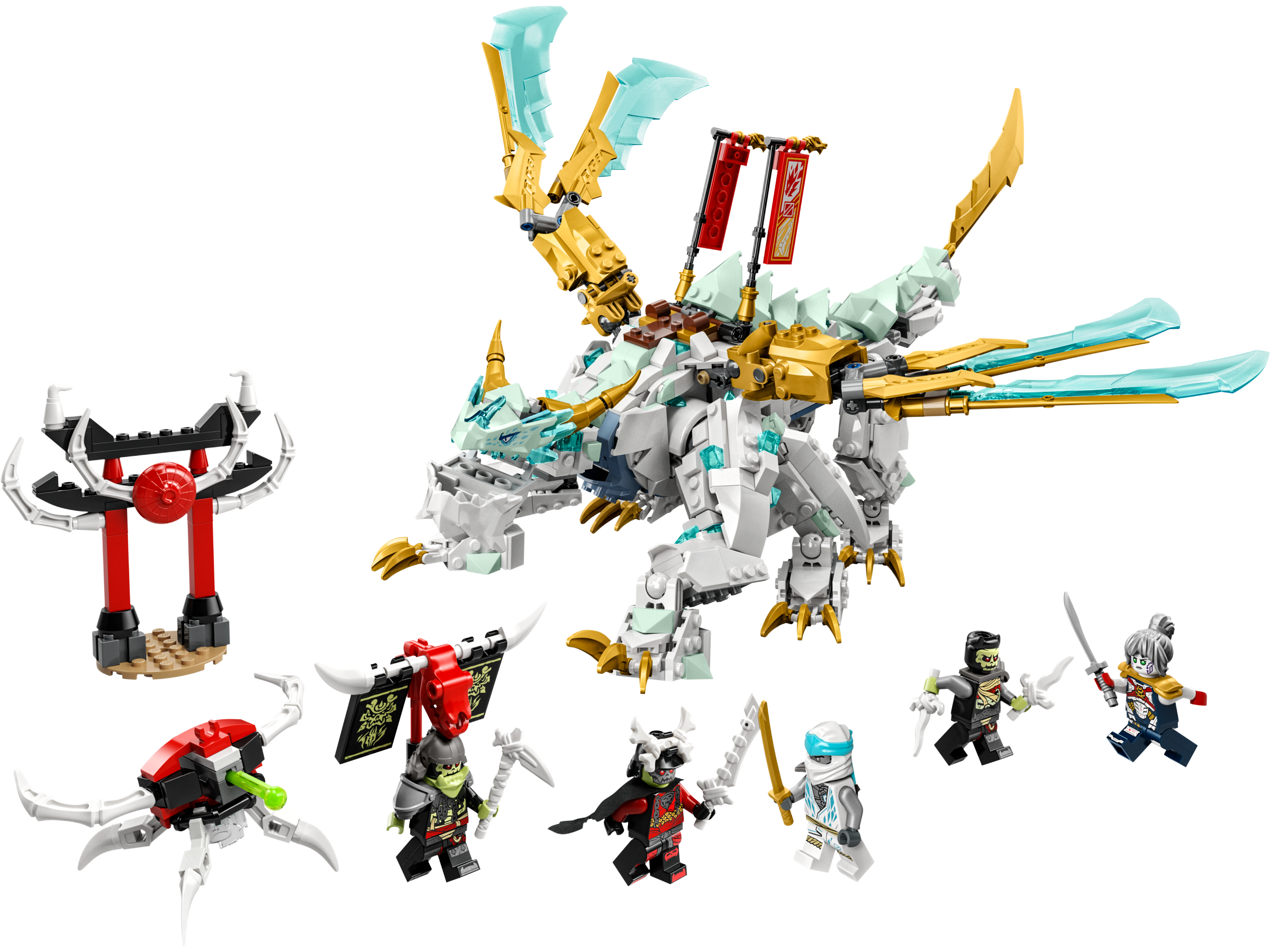 Zane's Ice Dragon Creature