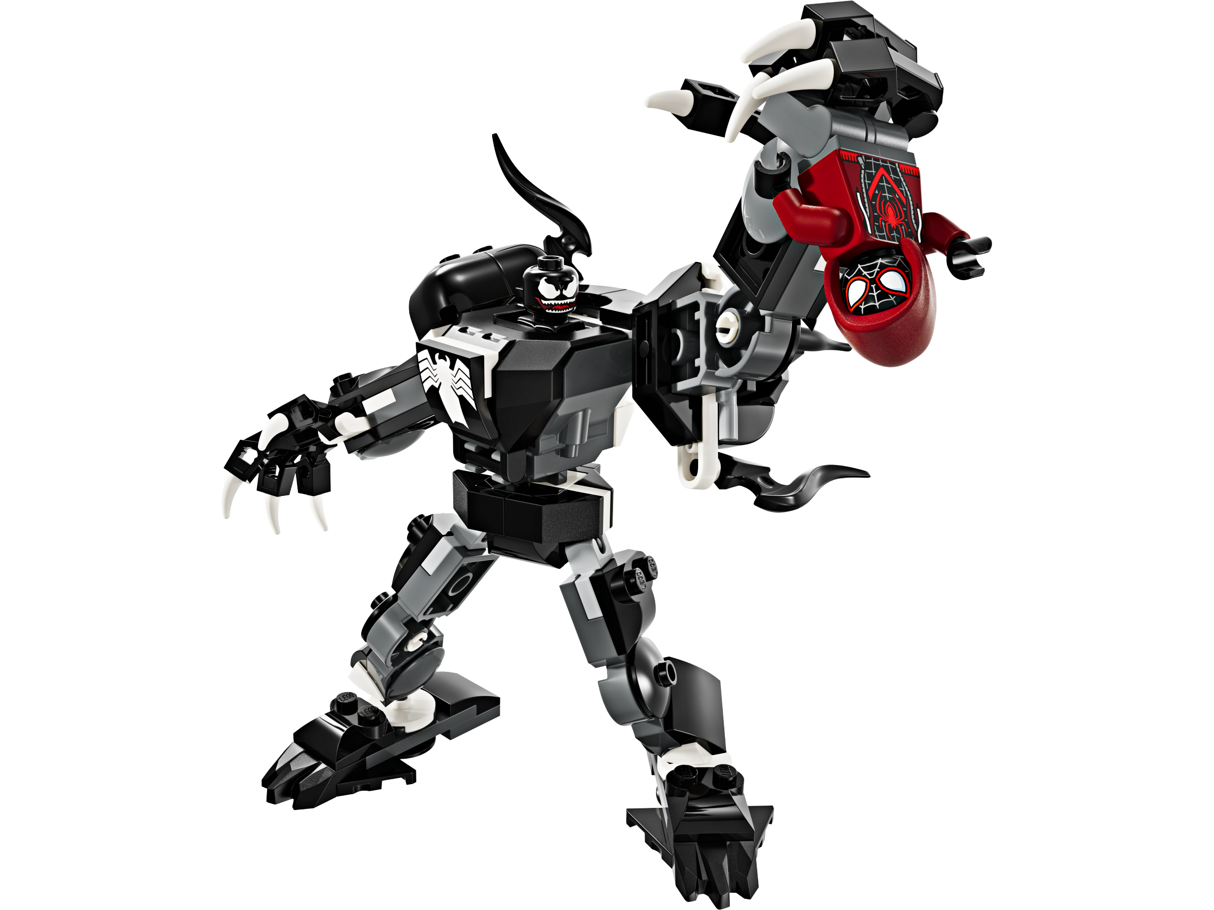Venom Mech Armor vs. Miles Morales
