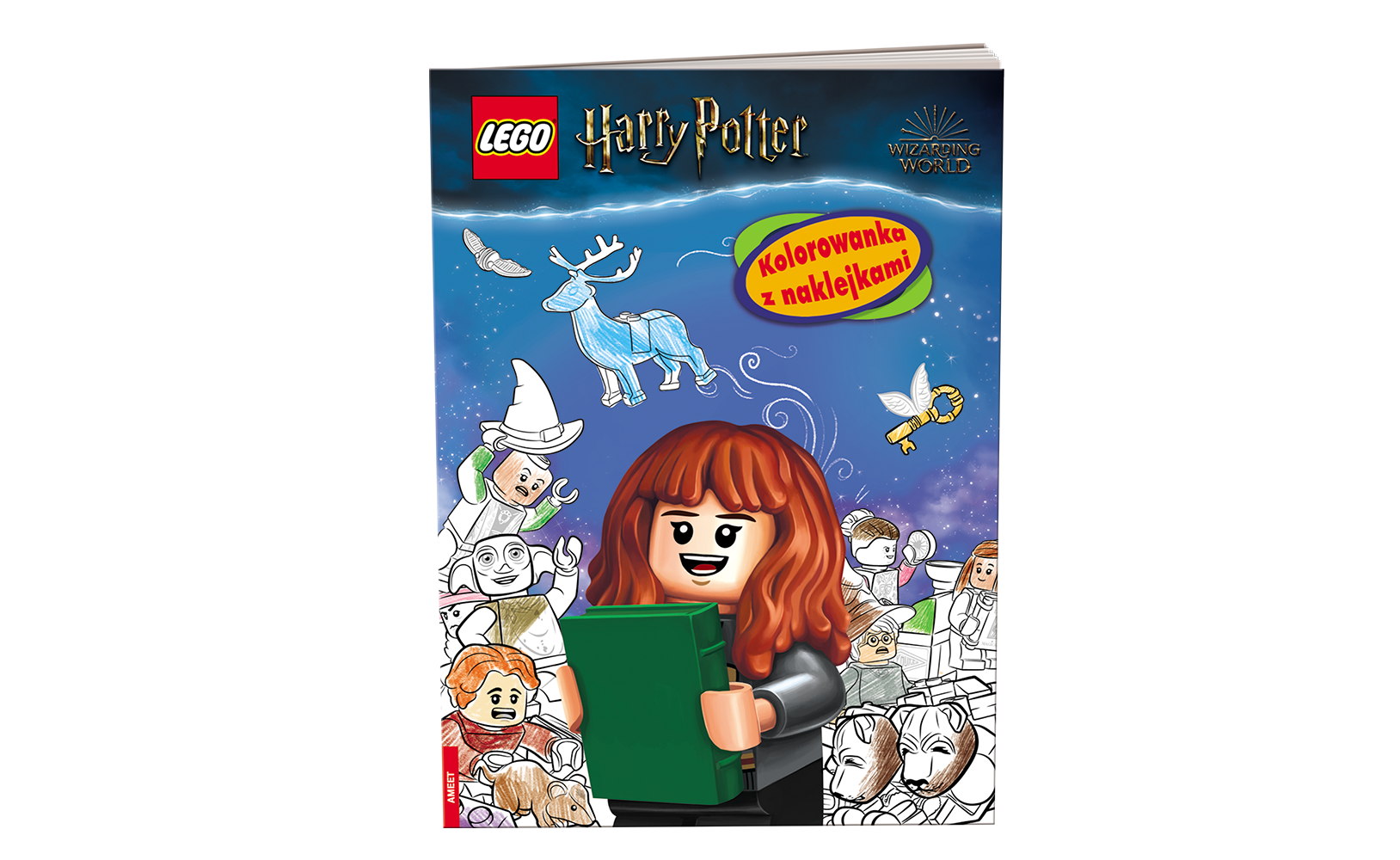 Harry Potter: Kolorowanka z Naklejkami