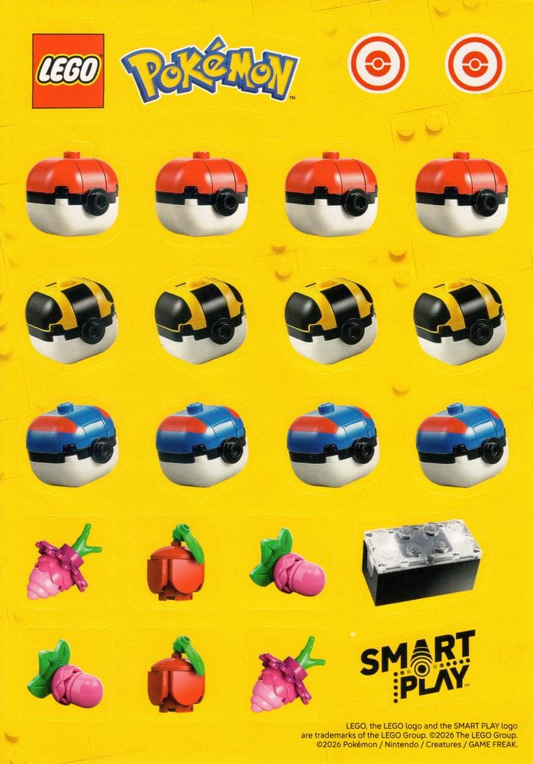 Pokémon Smart Play Stickers